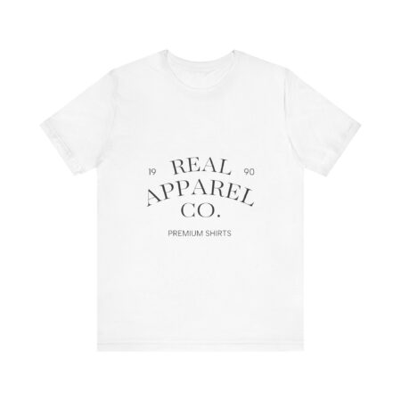 Real Apparel Co. Tee — Classic Vintage Logo Short Sleeve Shirt